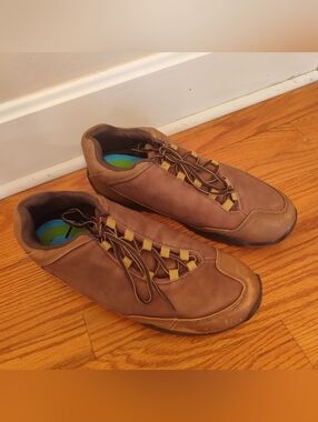 KURU Chicane Brown Suede Leather Trail Hiking Shoes (Size 11.5) Men's